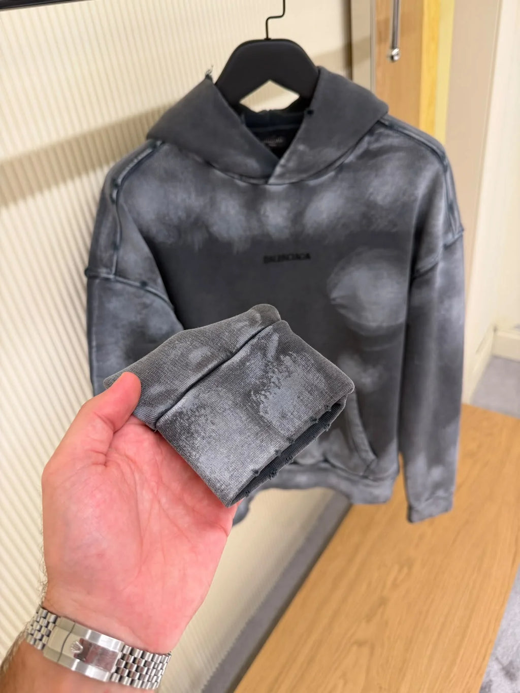 Balenciaga Back Medium Fit Hoodie