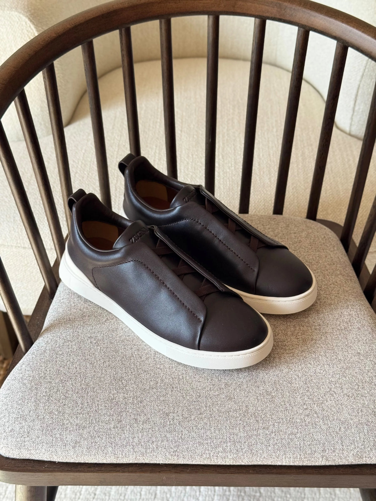 Zegna Triple Stitch Sneakers