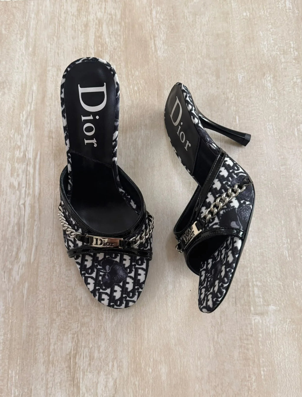 Dior High-Heel Mules