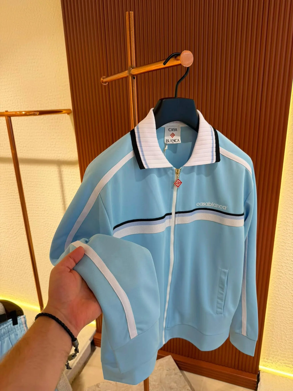 Casablanca Round Pique Tracksuit