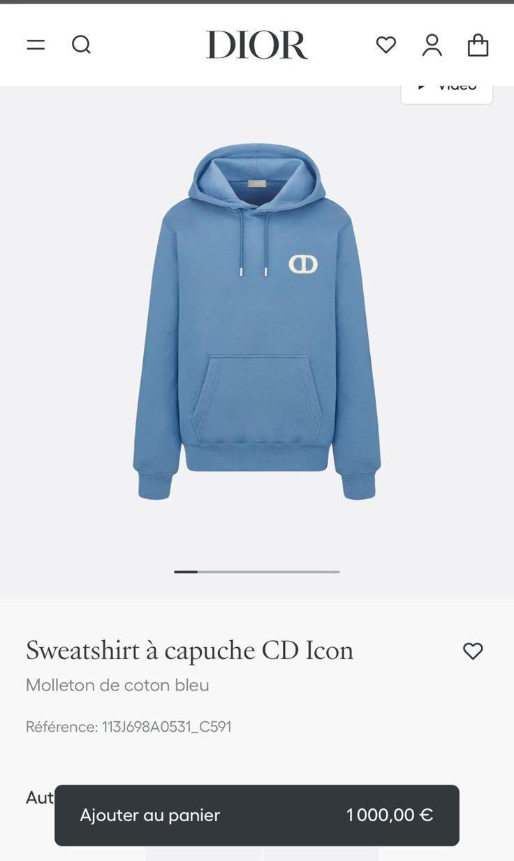 DIOR HOODIE