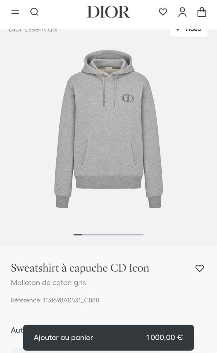 DIOR HOODIE
