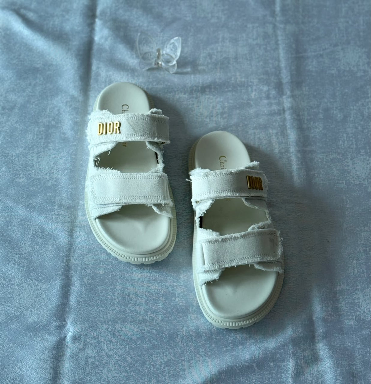 Dior Act Sandal White