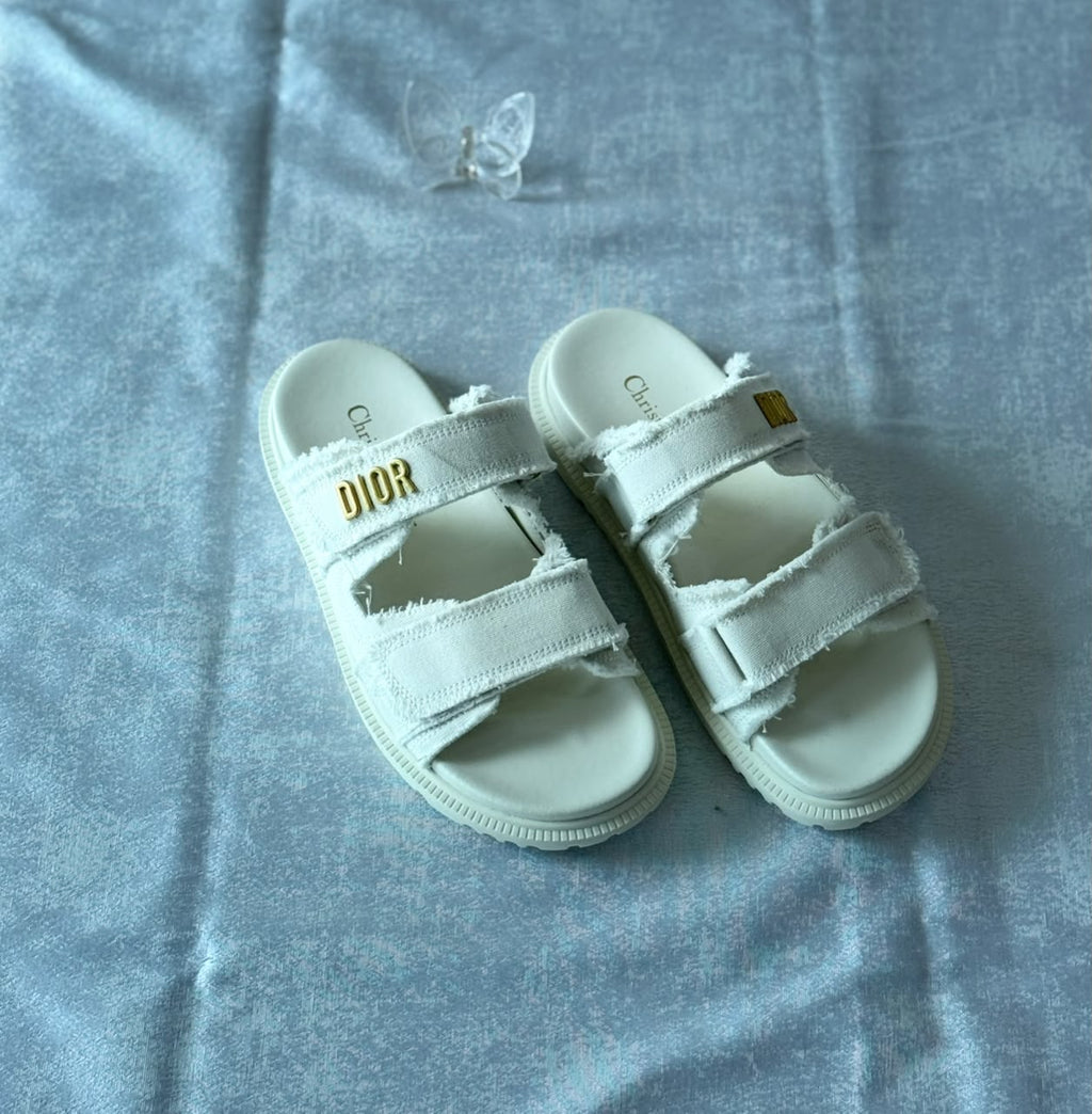 Dior Act Sandal White