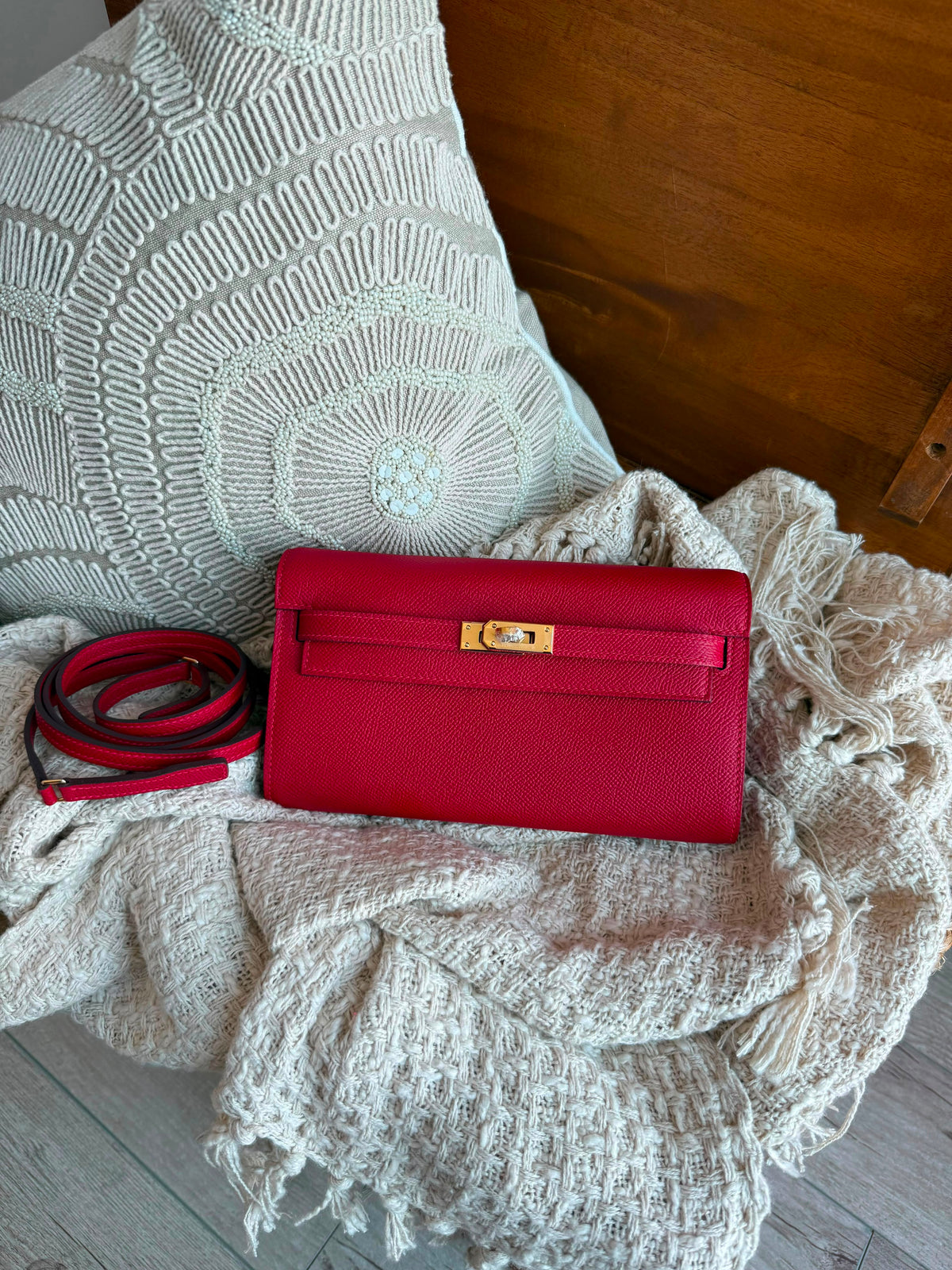Hermes Kelly To Go Wallet Bag