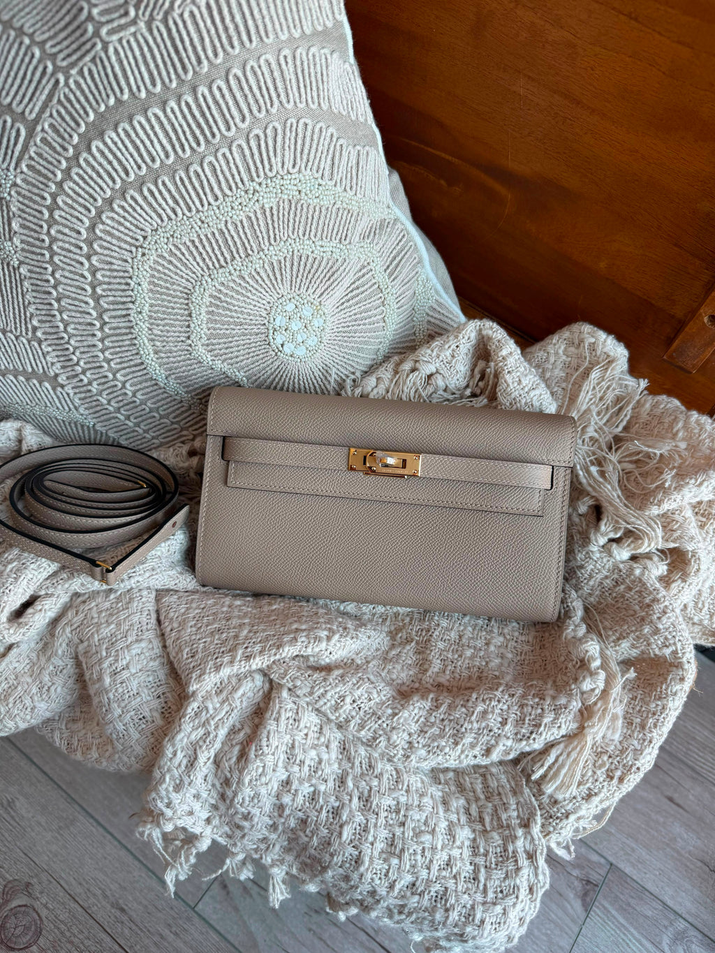 Hermes Kelly To Go Wallet Bag