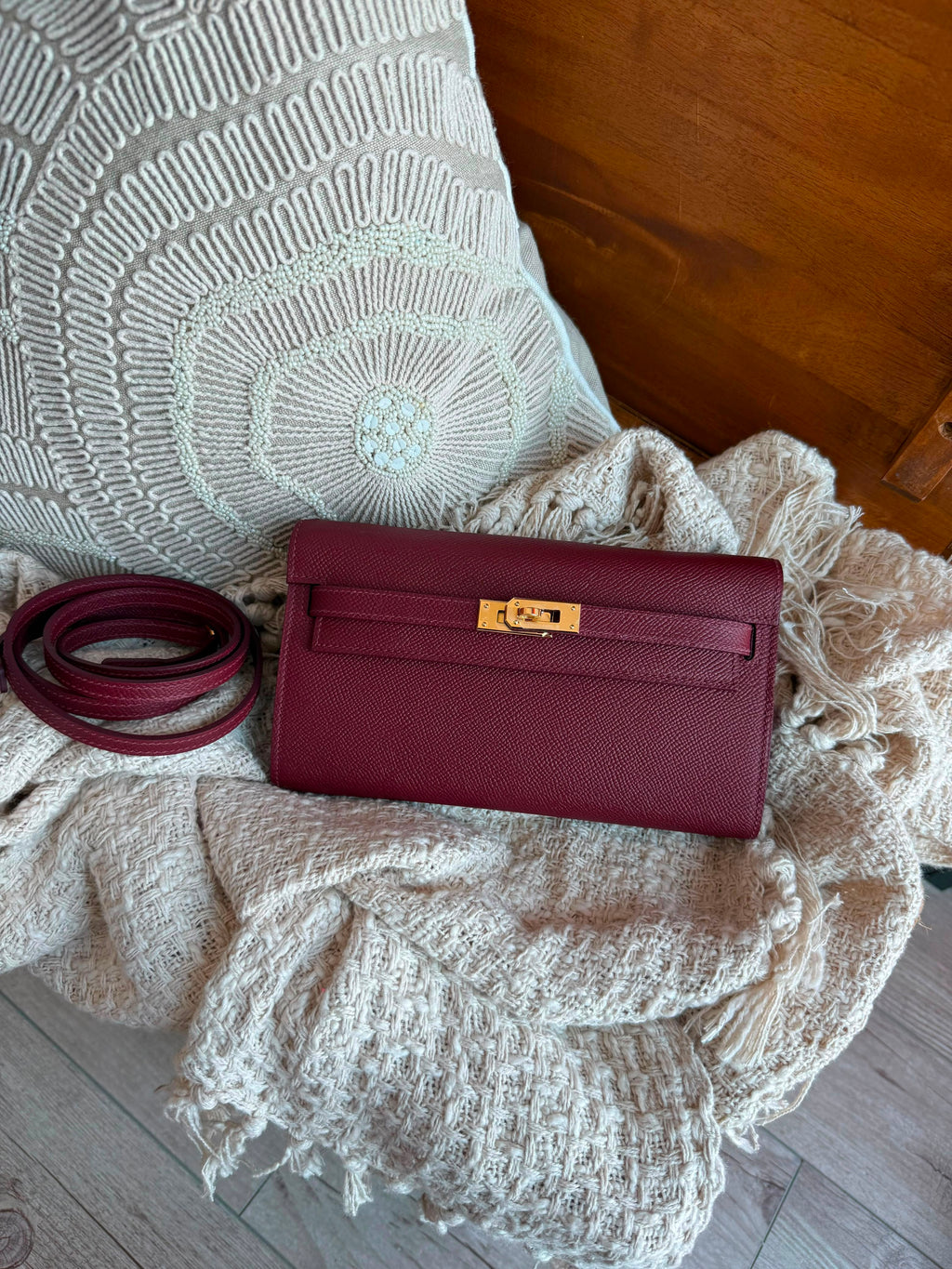 Hermes Kelly To Go Wallet Bag