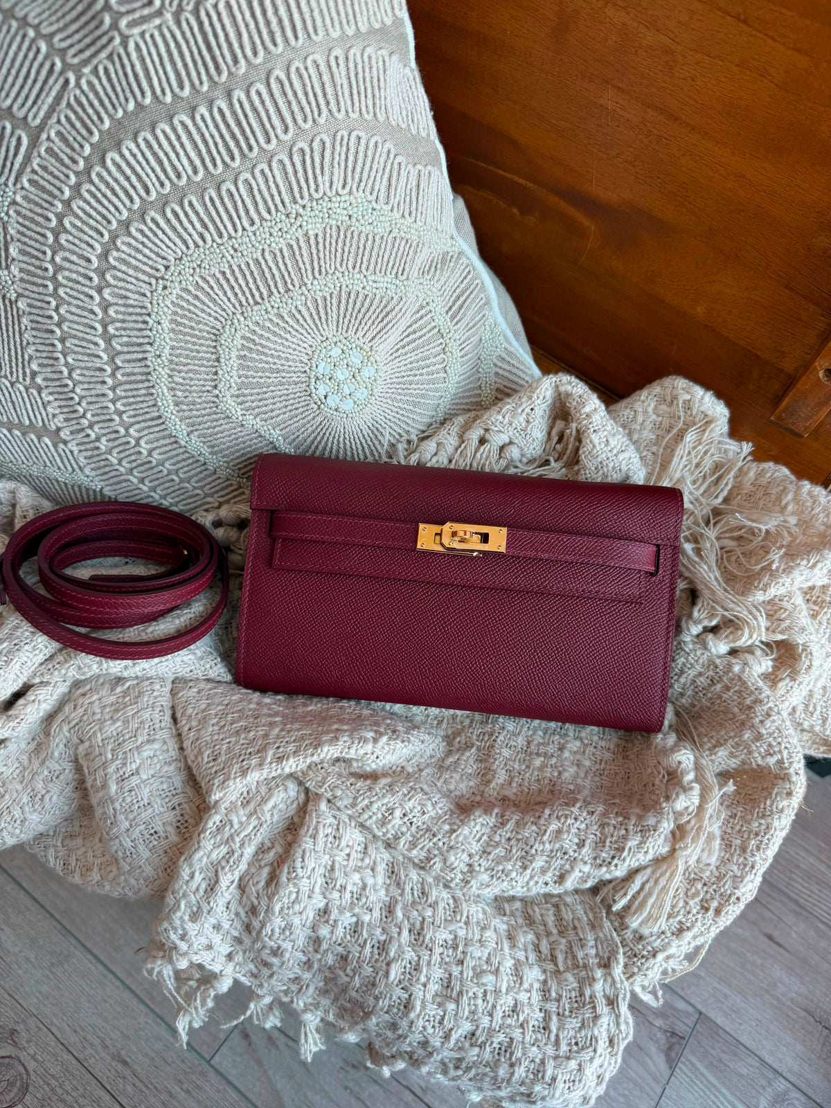 Hermes Kelly To Go Wallet Bag