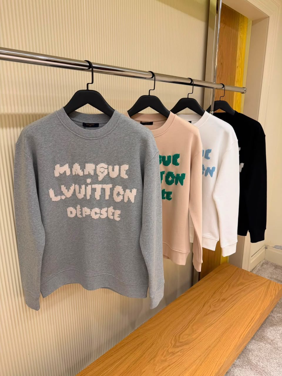 L.Vuitton Déposée Crewneck Sweatshirt