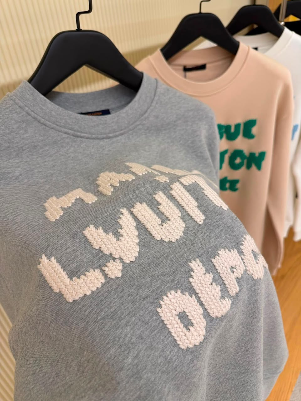 L.Vuitton Déposée Crewneck Sweatshirt