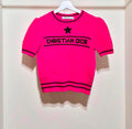 Christian Dior Short-Sleeved Sweater