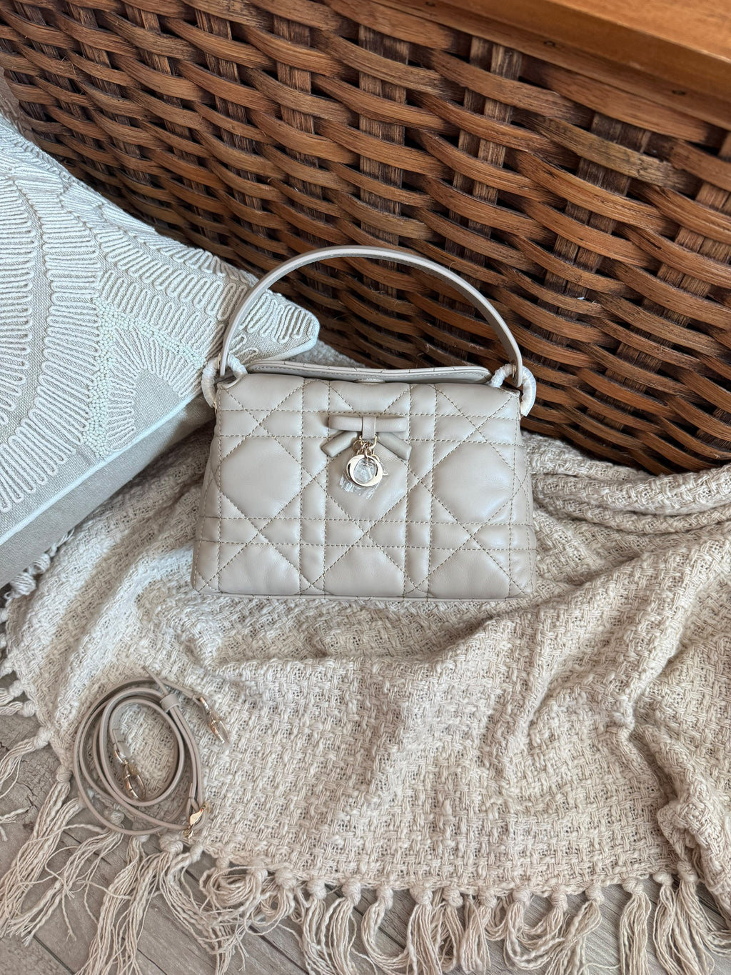 Dior Mini Bag  Cannage Lambskin
