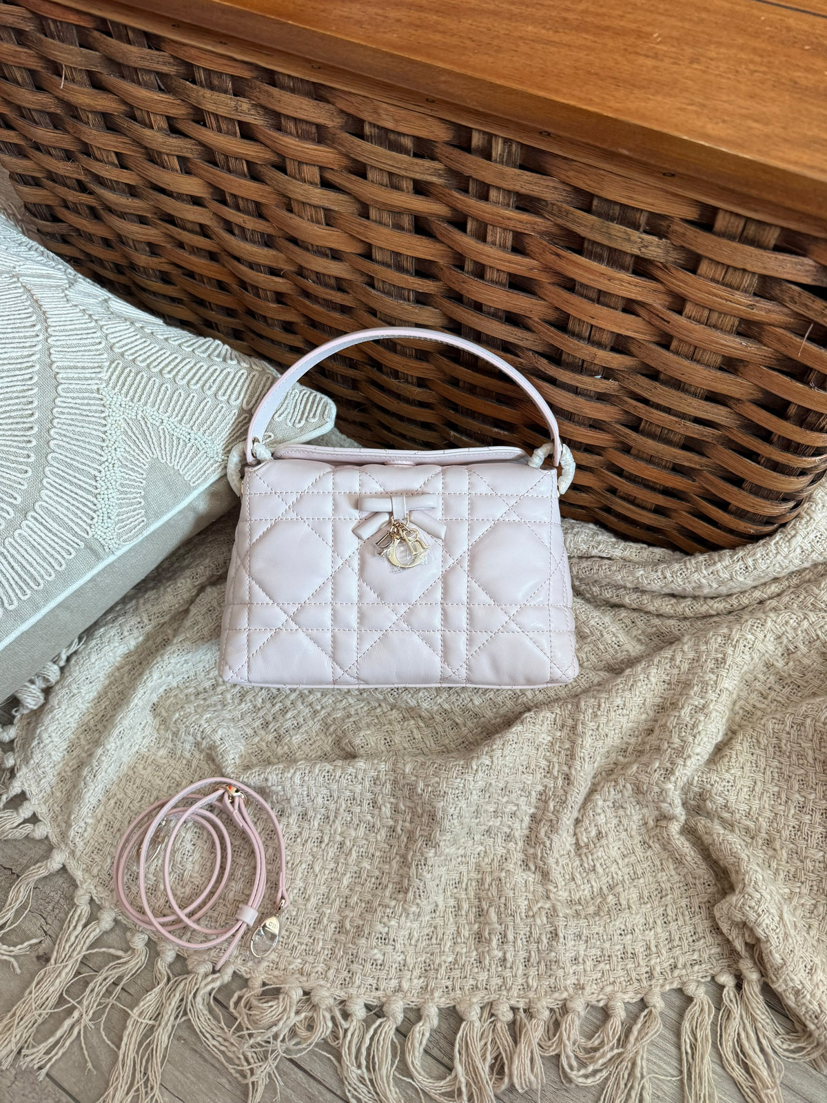 Dior Mini Bag  Cannage Lambskin