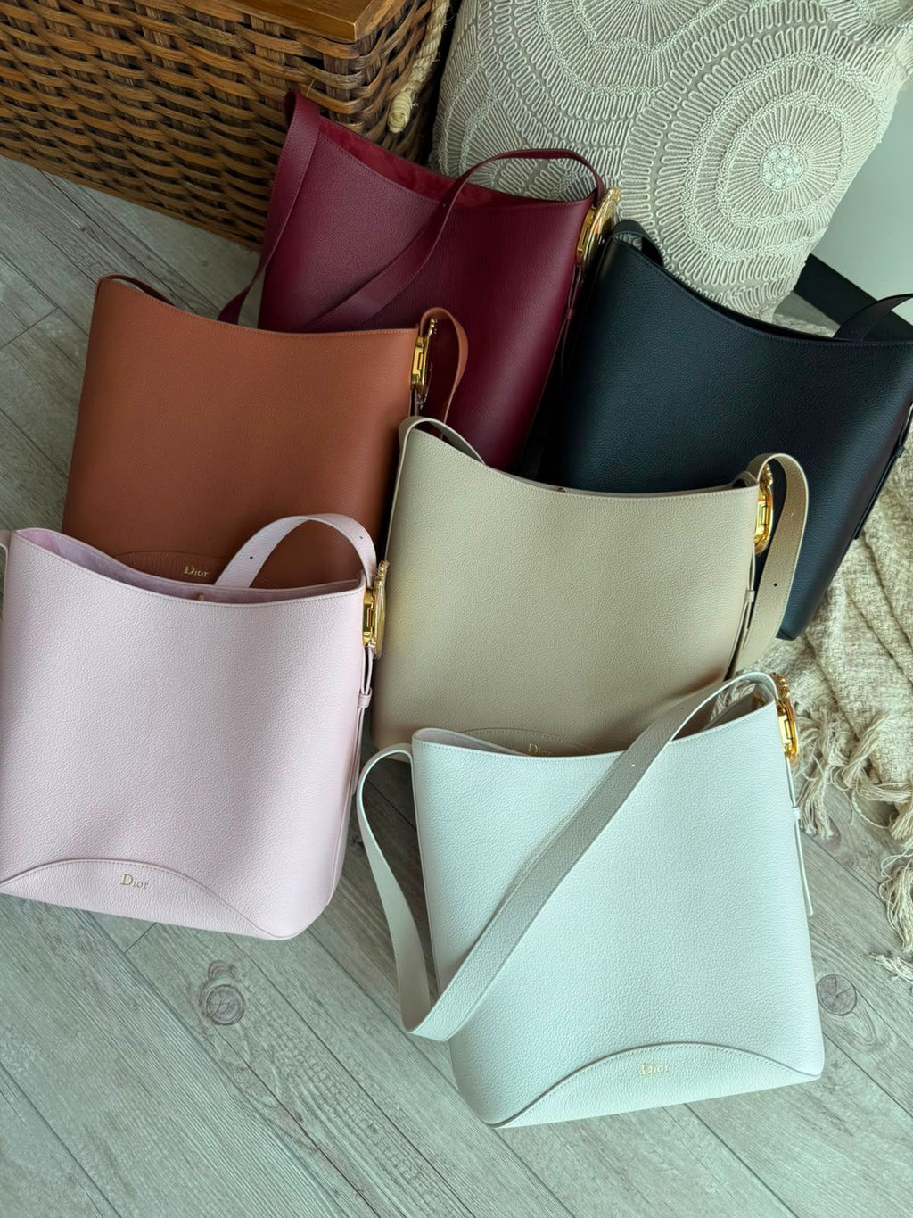 Dior Medaillon Bucket Bag (27 Cm)