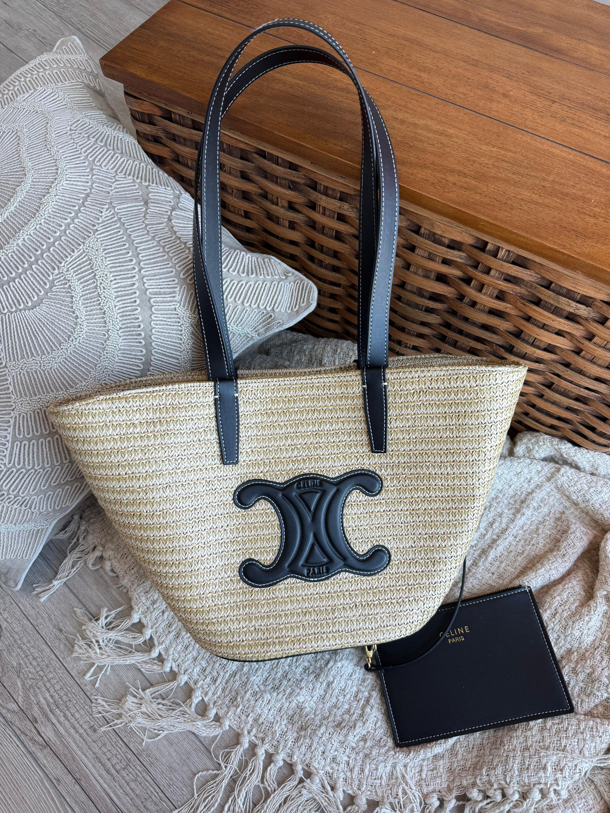 Celine Teen Triomphe Panier Basket Bag