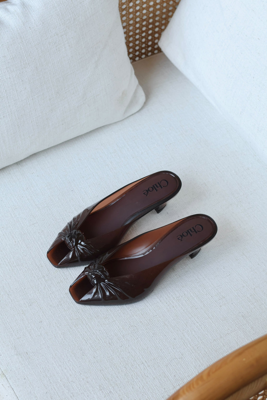 Chloé Knotted Patent Leather