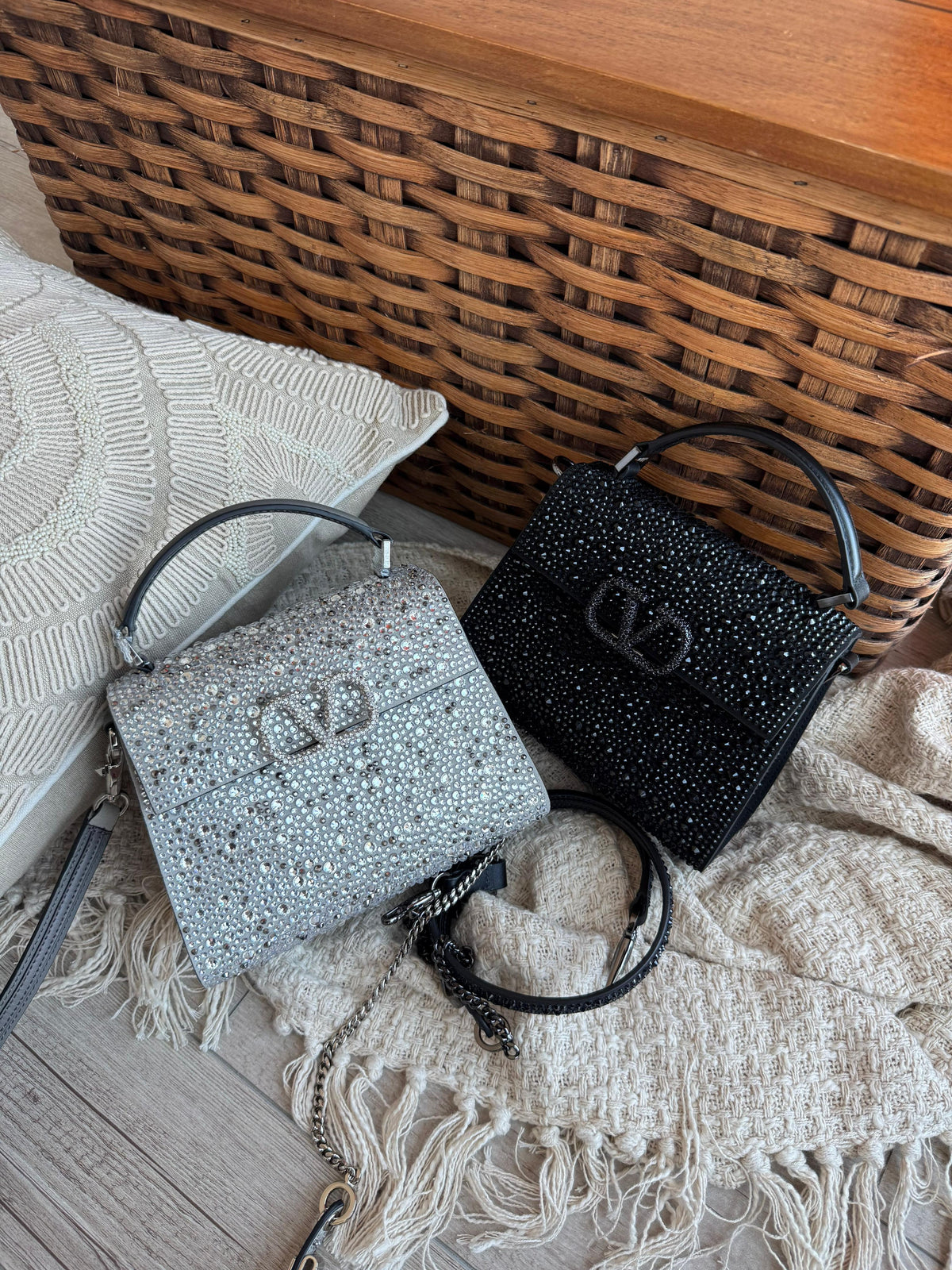 Valentino Garavani VLogo Signature Mini Top Handle Bag