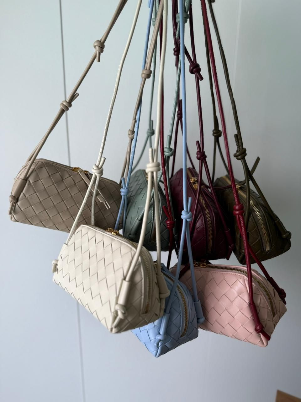 Bottega Veneta Intrecciato Leather Camera Bag