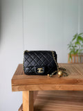 Chanel Classic Flap Bag with Metal Ball 16 cm