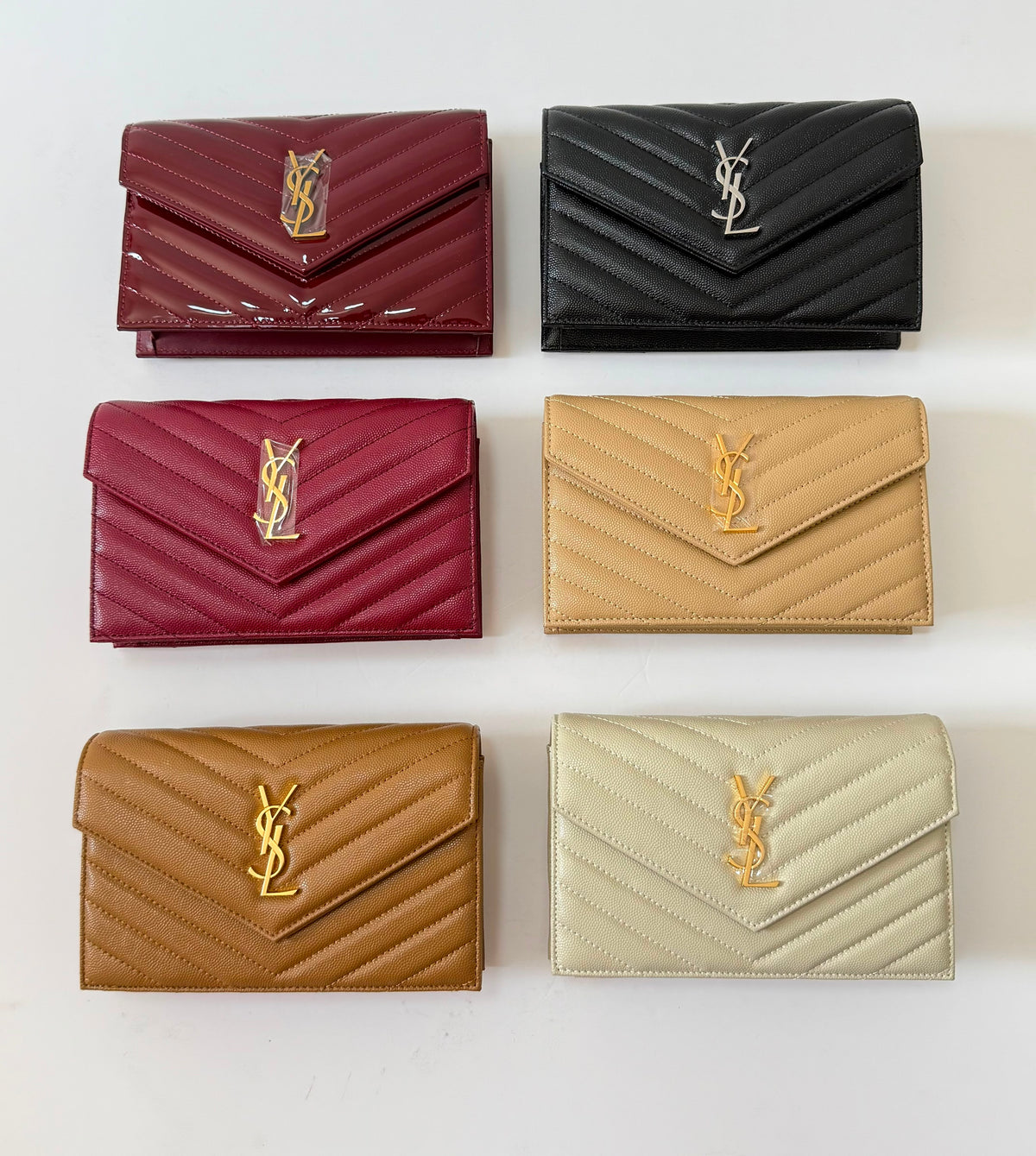 Saint Laurent Monogram Chevron