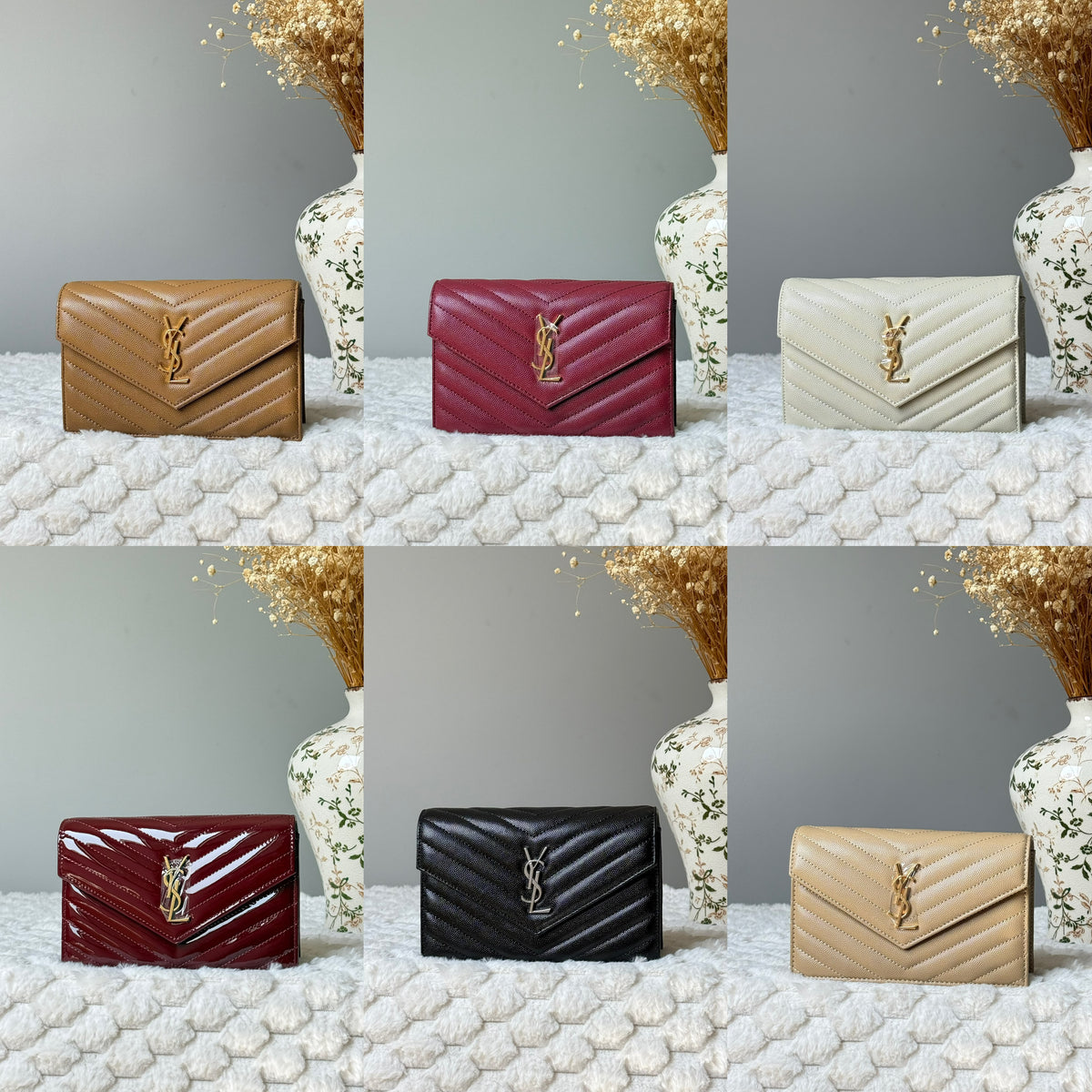 Saint Laurent Monogram Chevron