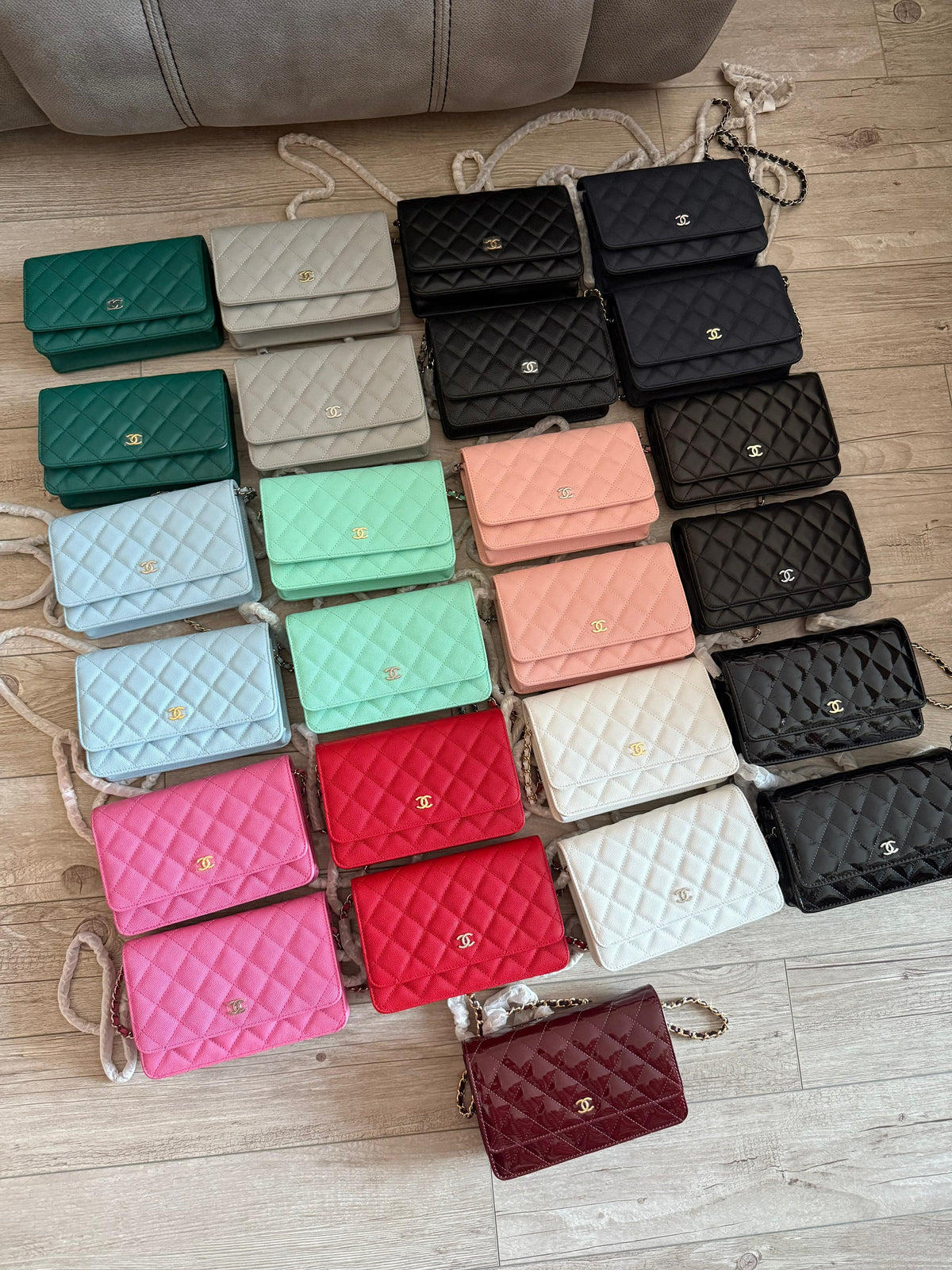 Chanel Quilted Wallet on Chain