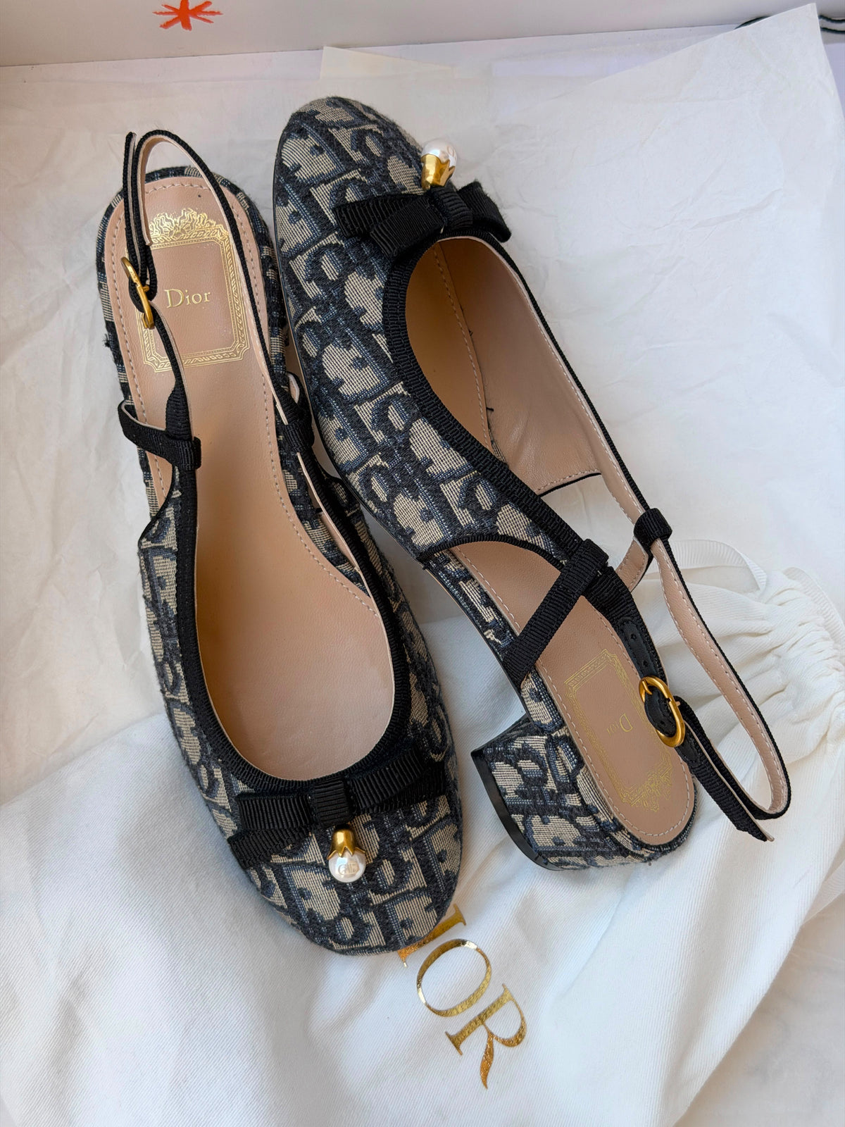 Dior J'Adior Slingback Ballerina