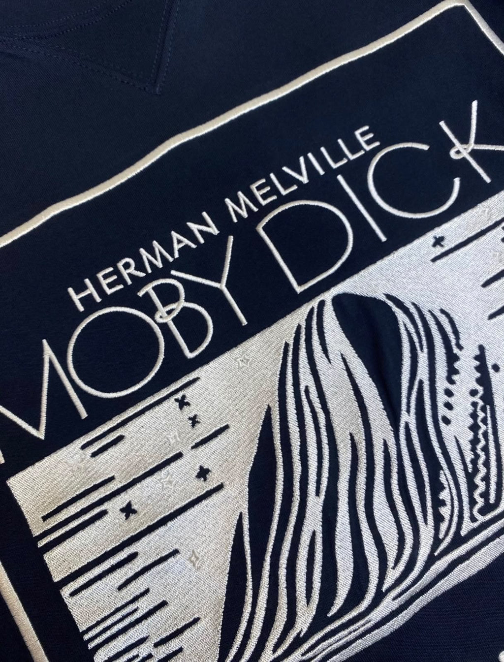  Dior Melville Moby Dick Graphic T-Shirt