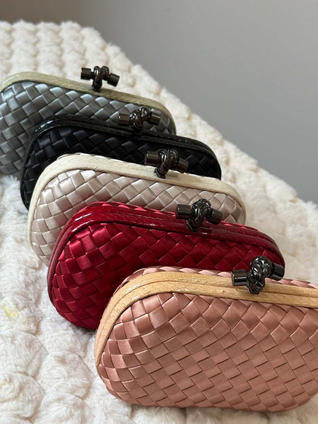 Bottega Veneta Intrecciato Satin