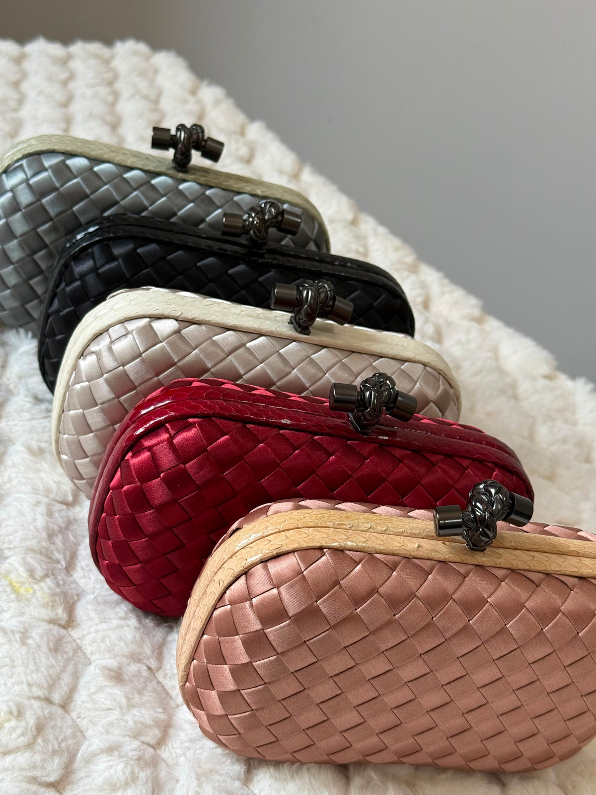 Bottega Veneta Intrecciato Satin