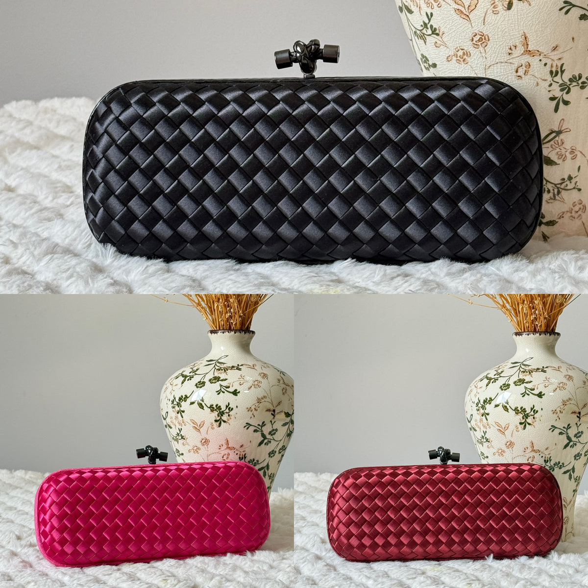 Bottega Veneta Intrecciato Satin