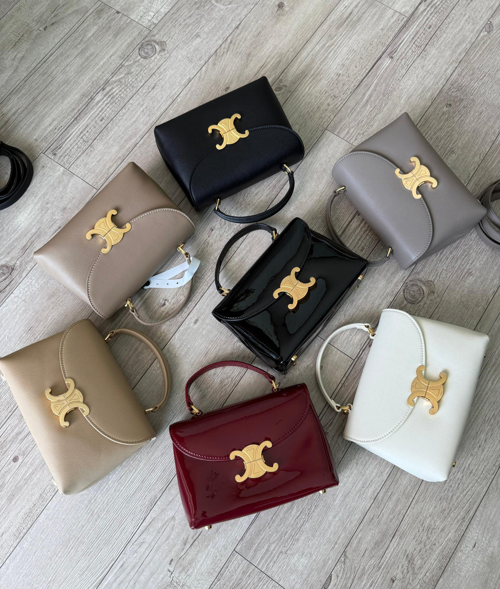 Celine Triomphe Top Handle Bag