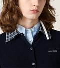 Miu Miu knit button-up