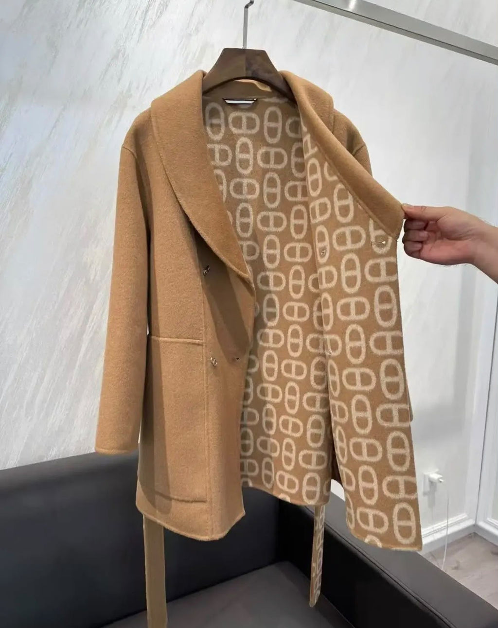 Hermès Wool & Cashmere Coat
