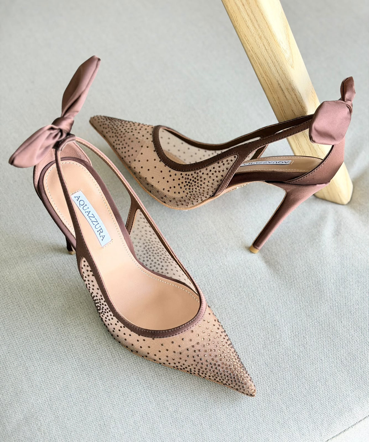 Aquazzura Crystal-Embellished