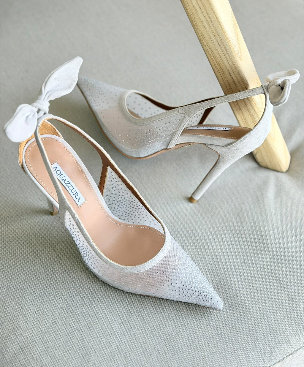 Aquazzura Crystal-Embellished