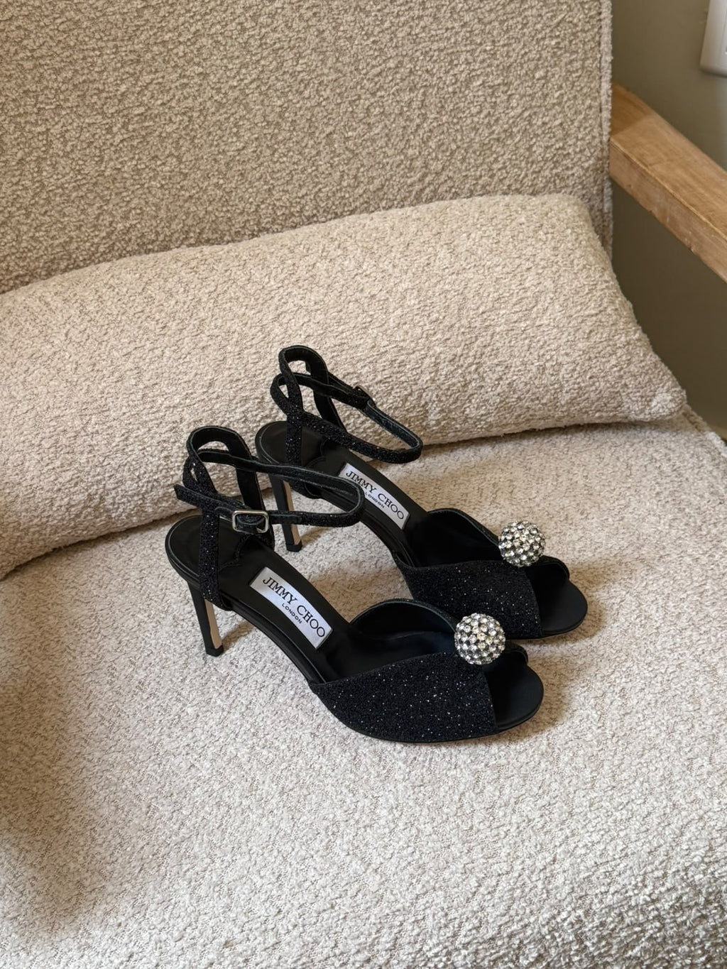 Jimmy Choo Crystal-Embellished Glitter