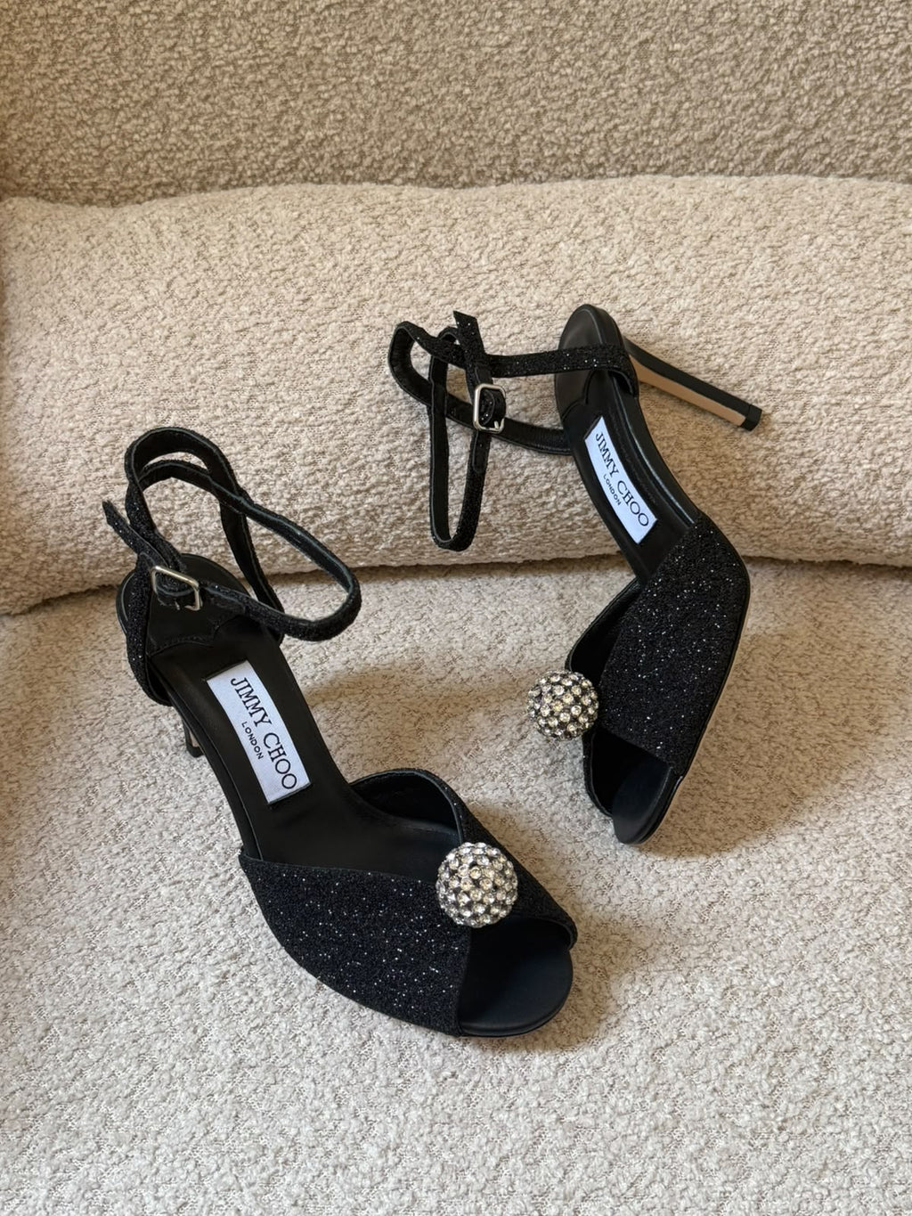 Jimmy Choo Crystal-Embellished Glitter