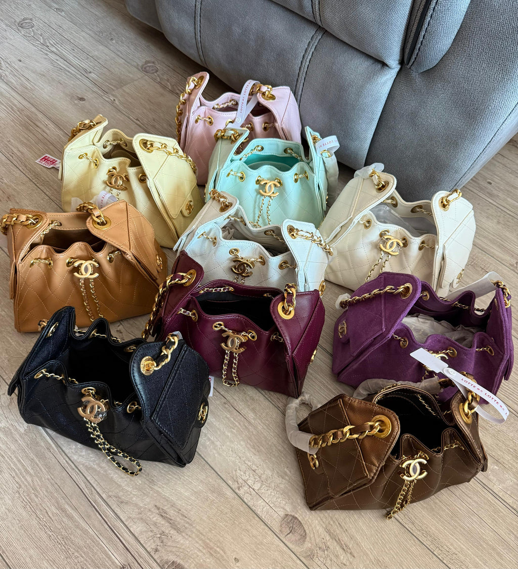 Chanel Drawstring / Bucket Bag