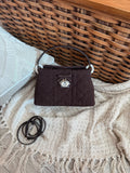 Christian Dior Quilted Top Handle Bag
