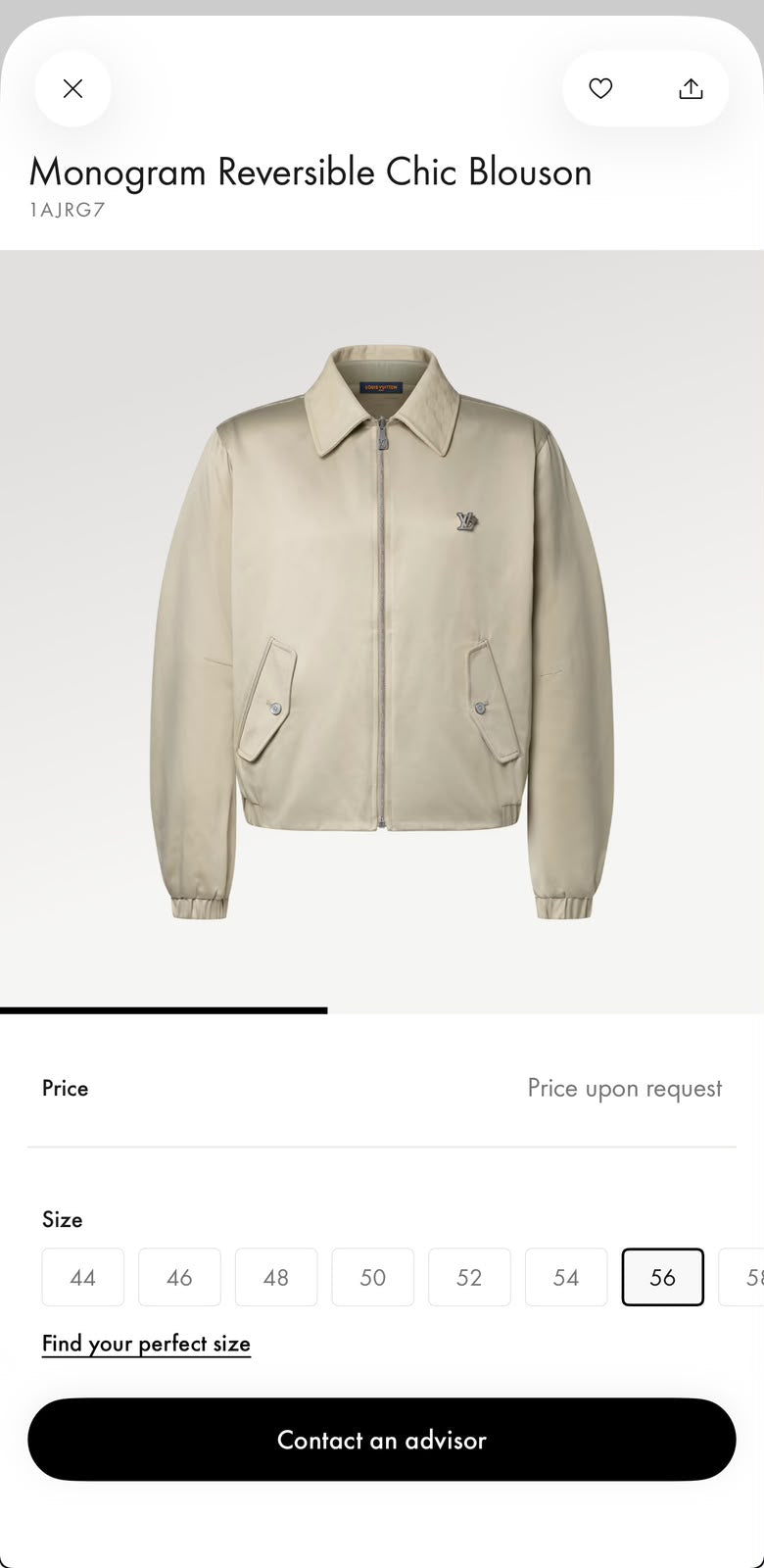Louis Vuitton Reversible Jacket