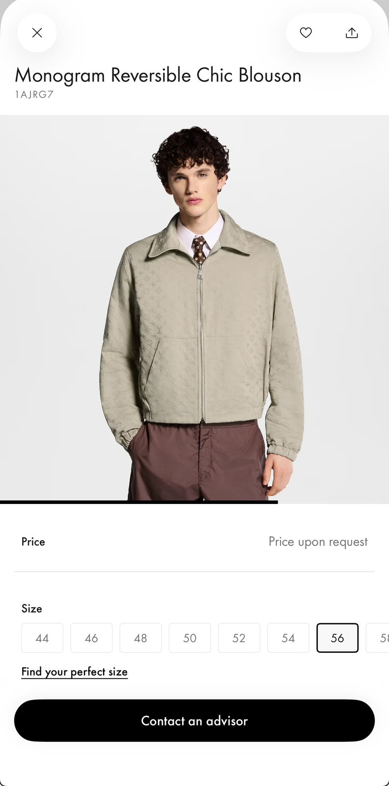 Louis Vuitton Reversible Jacket