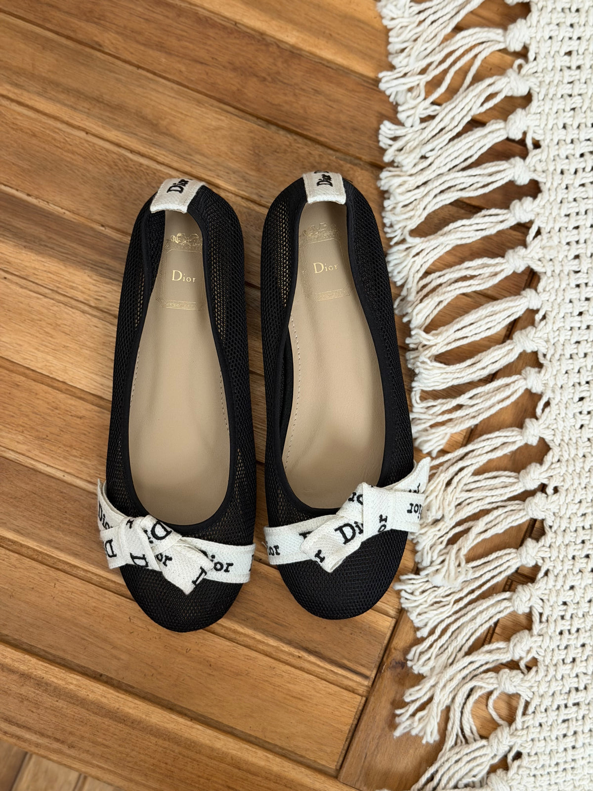 Christian Dior Ballet Flats