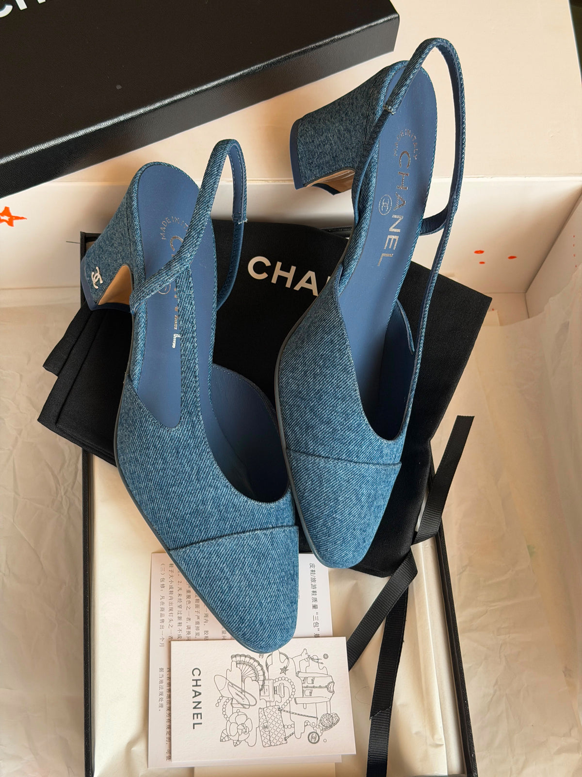 Chanel Slingback Pumps