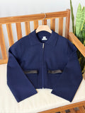 Hermès Zip Cardigan / Bomber Jacket)