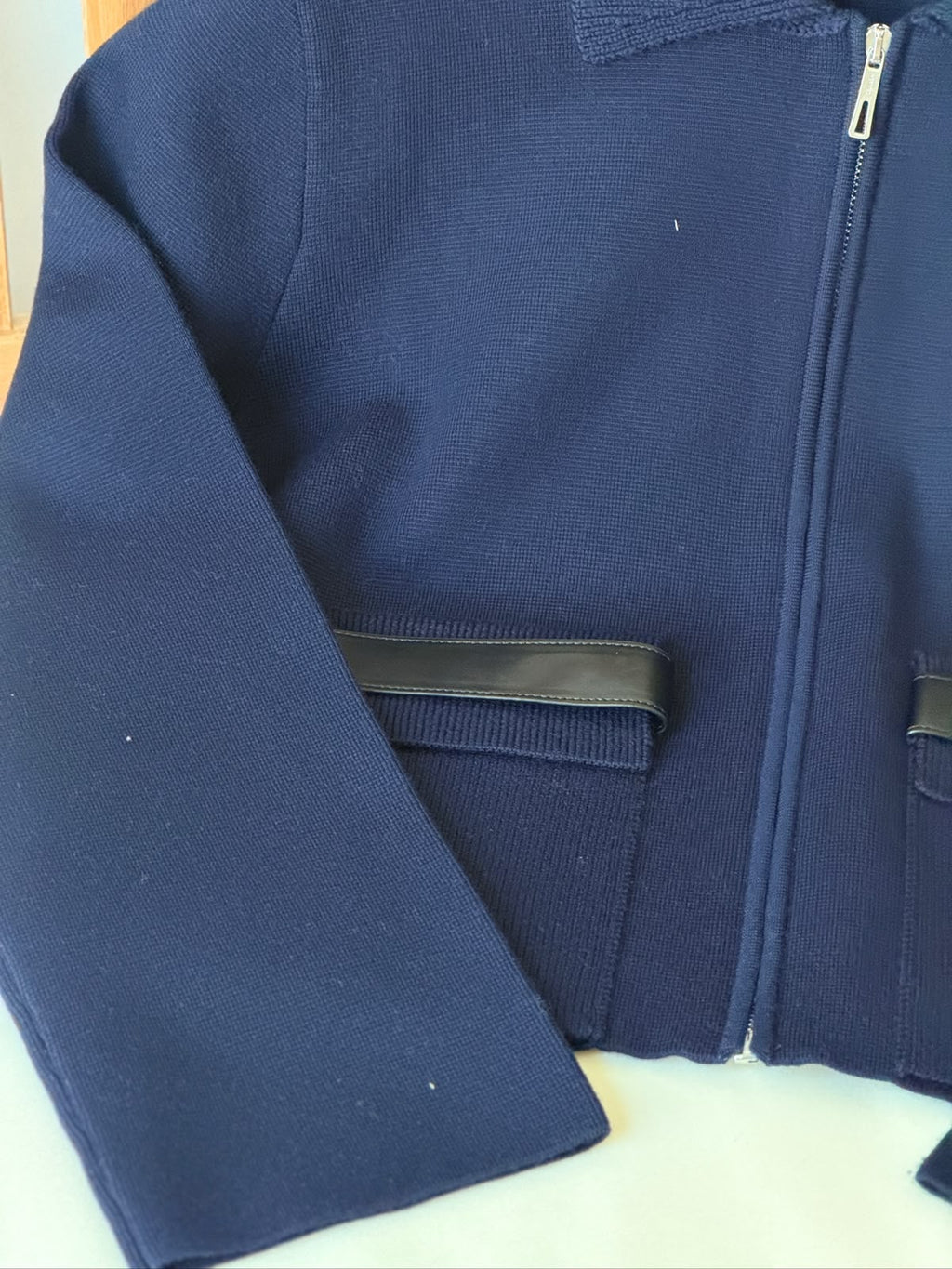 Hermès Zip Cardigan / Bomber Jacket)