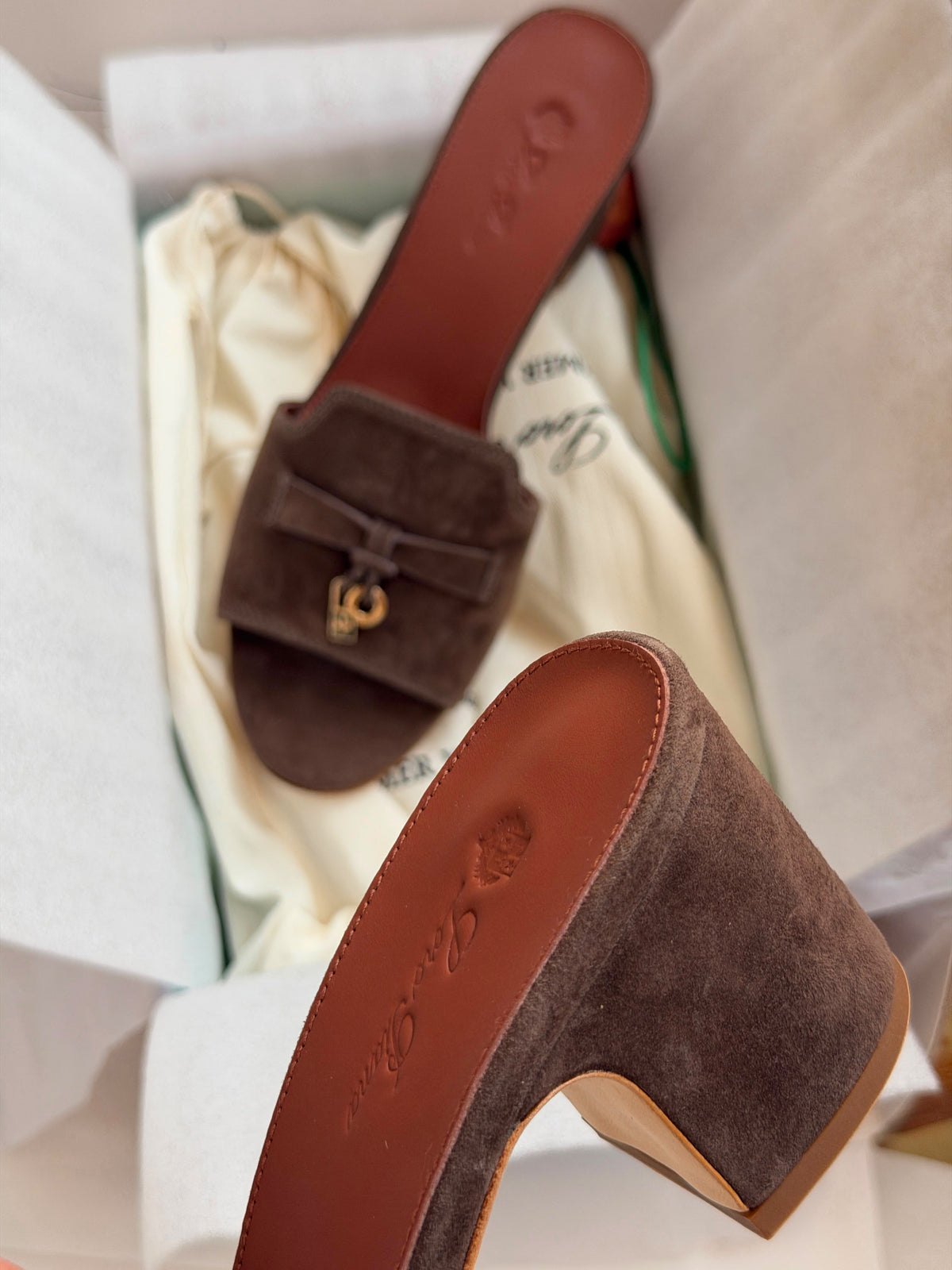 Loro Piana Summer Charms Suede