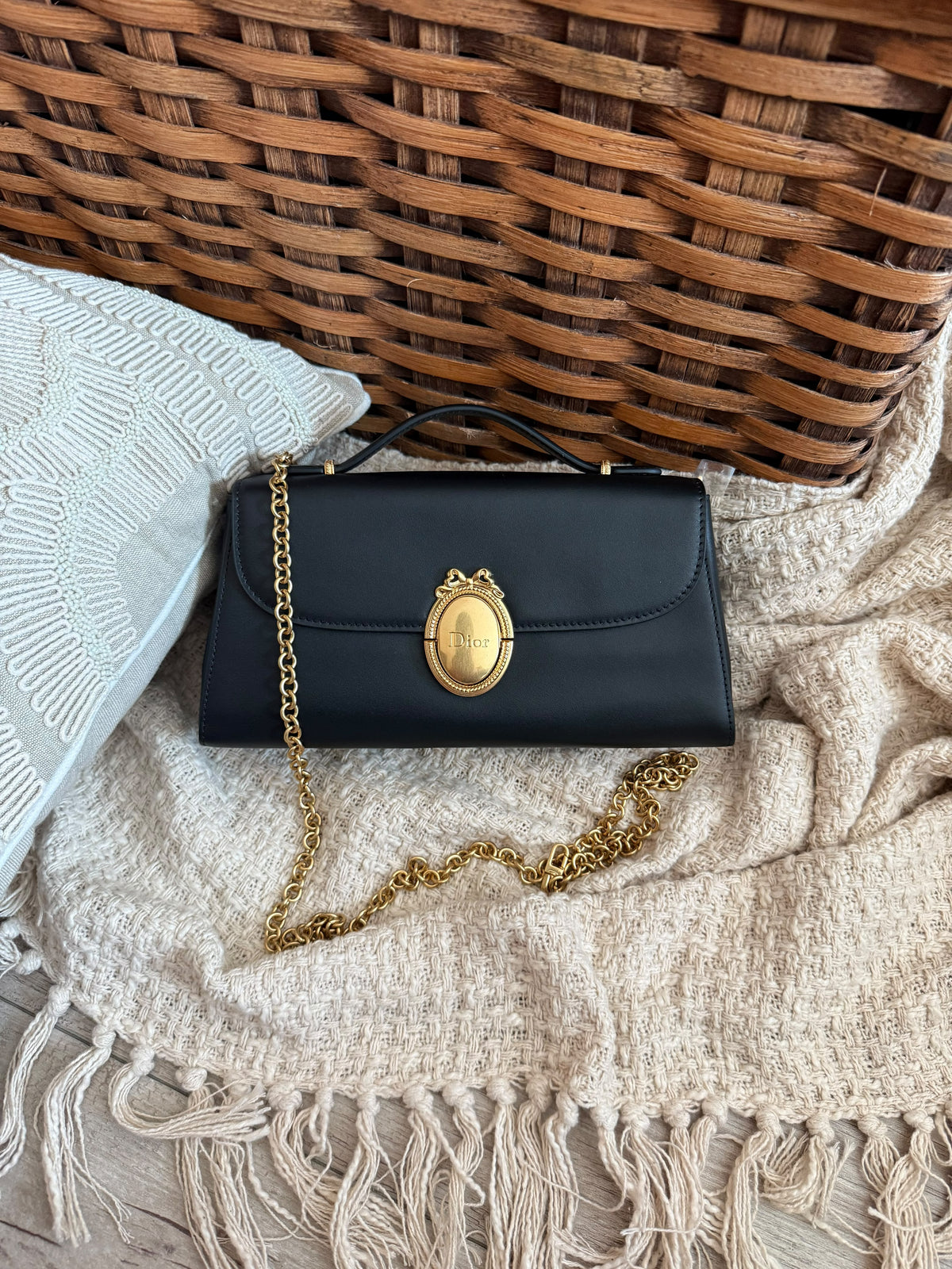 Dior Vintage / Classic Black Top