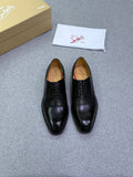 Christian Louboutin Men's Classic Leather Formal Shoes