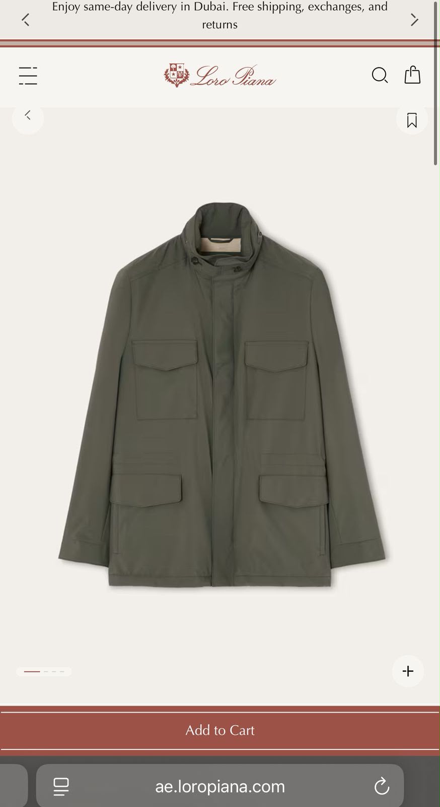 Loro Piana Traveller Jacket